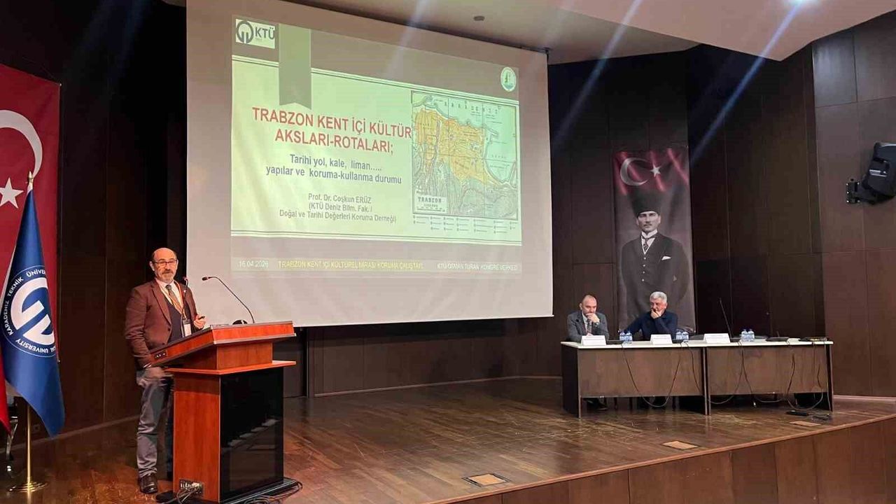 KTÜ'de 'Trabzon Kent İçi Kültürel Mirasının Korunması' çalıştayı