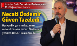 İstanbul Ordu Dernekler Federasyonu 10. Olağan Kongresi Yapıldı