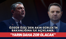 Özgür Özel'den Akın Gürlek'in Bakanlığına ilk açıklama: "Yarın daha zor olacak"