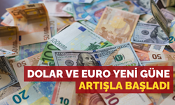 Dolar ve Euro yeni güne artışla başladı