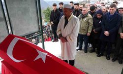 Motosiklet kazasında hayatını kaybeden astsubay, Ordu'da toprağa verildi