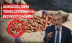 Adıgüzel'den tekelci firmaya boykot çağrısı: "Fındıkta kendi firmalarımızı destekleyelim"