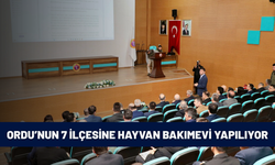 Ordu’nun 7 ilçesinde hayvan bakımevi çalışmaları görüşüldü