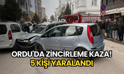 Ordu'da zincirleme kaza! 5 kişi yaralandı