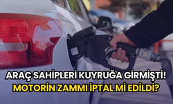Araç sahipleri kuyruğa girmişti! Motorin zammı iptal mi edildi?