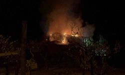 Tokat'ta çıkan yangında ev kullanılamaz hale geldi