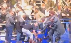 Trabzon'da hafif sıklet maçında kavga