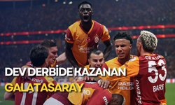 Dev derbide kazanan Galatasaray