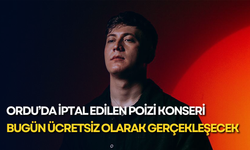 Ordu’da iptal edilen Poizi konseri bugün ücretsiz olarak gerçekleşecek