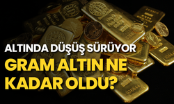 Altında düşüş sürüyor: Gram altın ne kadar oldu?