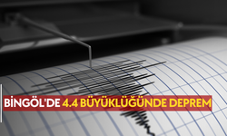 Bingöl'de 4.4 büyüklüğünde deprem