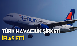 Türk havacılık şirketi iflas etti