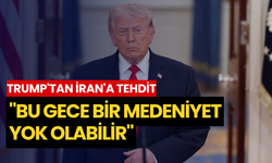 Trump'tan İran'a tehdit: "Bu gece bir medeniyet yok olabilir"