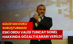 Gülistan Doku soruşturması: Eski Ordu Valisi Tuncay Sonel hakkında gözaltı kararı verildi