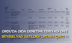 Ordu’da gıda denetimi: Tereyağı diye bitkisel yağ satıldığı ortaya çıktı