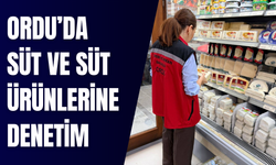 Ordu’da süt ve süt ürünlerine denetim