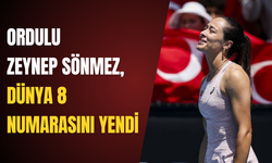 Ordulu Zeynep Sönmez, dünya 8 numarasını yendi