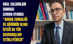 Okul saldırıları sonrası uzman uyarısı: “Akran zorbalığı ve görünür olma isteği bu tür davranışları tetikleyebilir”