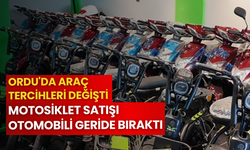 Ordu'da araç tercihleri değişti: Motosiklet satışı otomobili geride bıraktı
