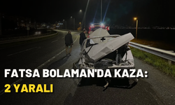 Fatsa Bolaman'da kaza: 2 yaralı