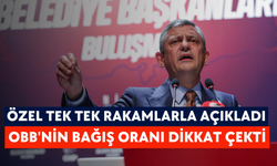 Özel tek tek rakamlarla açıkladı: OBB'nin bağış oranı dikkat çekti