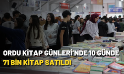 Ordu Kitap Günleri’nde 10 günde 71 bin kitap satıldı