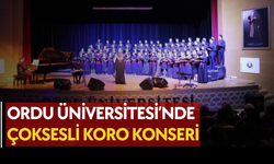 Ordu Üniversitesi’nde Çoksesli Koro konseri