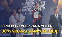 Ordulu Zeynep Rana Yücel Dünya Kupası Şampiyonu oldu