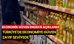 Ekonomik güven endeksi açıklandı: Türkiye'de ekonomiye güven zayıf seviyede