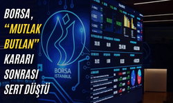 Borsa, “mutlak butlan” kararı sonrası sert düştü