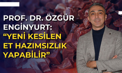 Prof. Dr. Özgür Enginyurt: “Yeni kesilen et hazımsızlık yapabilir”