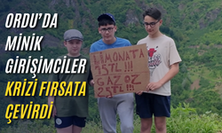 Ordu’da minik girişimciler krizi fırsata çevirdi