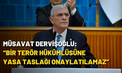 Müsavat Dervişoğlu: “Bir terör hükümlüsüne yasa taslağı onaylatılamaz”