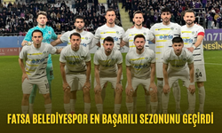 Fatsa Belediyespor en başarılı sezonunu geçirdi