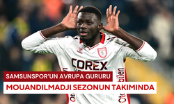 Samsunspor'un Avrupa gururu: Mouandilmadji sezonun takımında