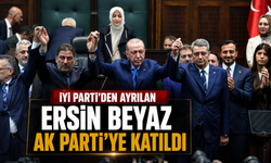 İYİ Parti’den ayrılan Ersin Beyaz AK Parti’ye katıldı