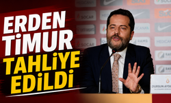 Erden Timur tahliye edildi