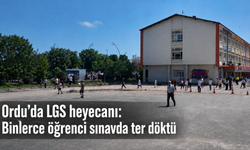 Ordu’da LGS heyecanı: Binlerce öğrenci sınavda ter döktü
