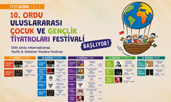 10. Ordu Uluslararası Çocuk ve Gençlik Tiyatro Festivali başlıyor