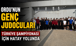 Ordu'nun genç judocuları Türkiye Şampiyonası için Hatay yolunda