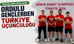 Ordulu gençlerden Türkiye üçüncülüğü