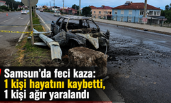 Samsun’da feci kaza: 1 kişi hayatını kaybetti, 1 kişi ağır yaralandı