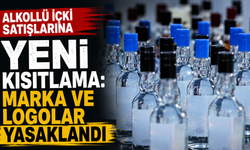 Alkollü içki satışlarına yeni kısıtlama: Marka ve logolar yasaklandı