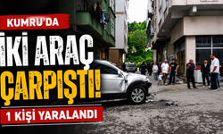 Kumru’da iki araç çarpıştı: 1 kişi yaralandı