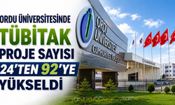 Ordu Üniversitesinde TÜBİTAK proje sayısı 24’ten 92’ye yükseldi