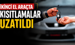 İkinci el araçta kısıtlamalar uzatıldı