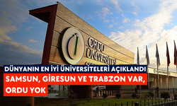 Dünyanın en iyi üniversiteleri açıklandı: Samsun, Giresun ve Trabzon var, Ordu yok