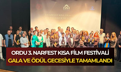 Ordu 3. NARFEST Kısa Film Festivali gala ve ödül gecesiyle tamamlandı