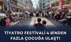 Tiyatro Festivali 4 binden fazla çocuğa ulaştı