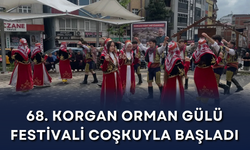 68. Korgan Orman Gülü Festivali coşkuyla başladı